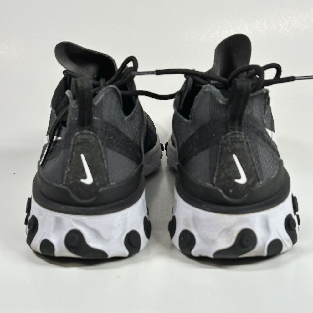 Nike React Element 55 Running Sneaker Mens US Size 11.5 Shoes - Black BQ6166-003 - Picture 4 of 16